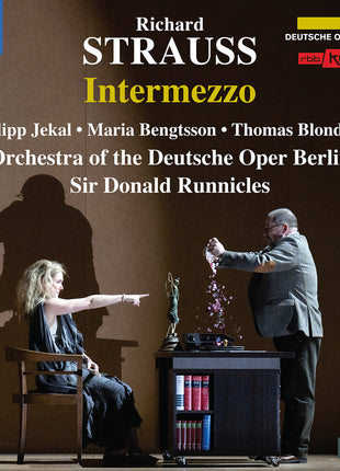 the album cover for Philipp Jekal - Strauss: Intermezzo