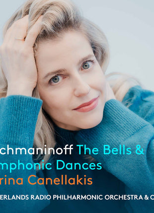 the album cover for Karina Canellakis - Rachmaninoff: Bells & Symphonic Dances