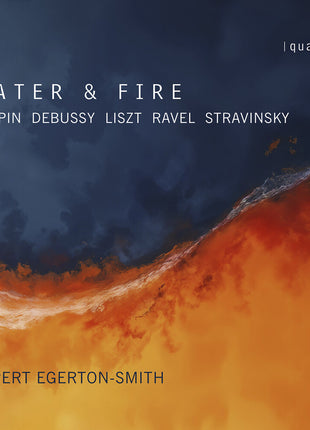 the album cover for Egerton-Rupert Smith - Water & Fire