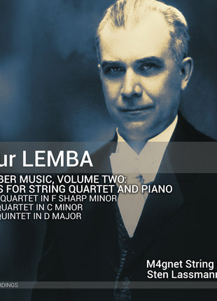 the album cover for M4gnet String Quartet - Artur Lemba: Chamber Music Vol. 2