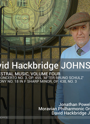 the album cover for Jonathan Powell - David Hackbridge Johnson: Orchestral Music Vol. 4