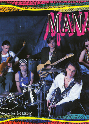 the album cover for Mana - Donde Jugaran Los Nios [Remastered]