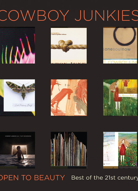 the album cover for Cowboy Junkies - Open To Beauty: Best Of The 21st Century [Transparent Yellow]