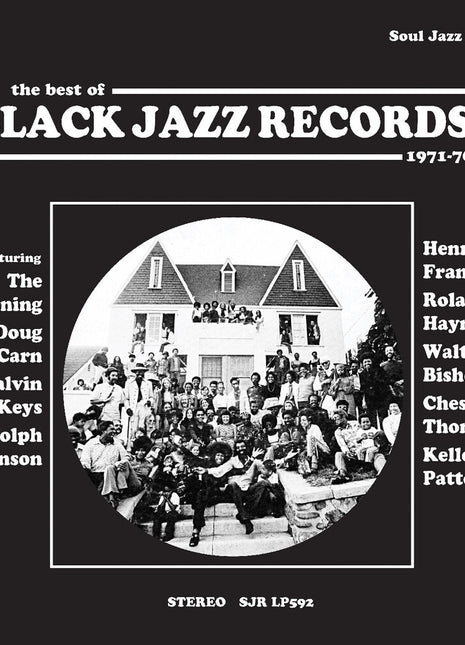 the album cover for Soul Jazz Records Presents - Black Jazz Records - The Best Of Black Jazz Record