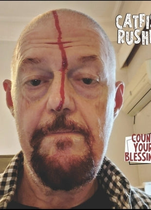 the album cover for Catfish Rushdie - Count Your Blessings