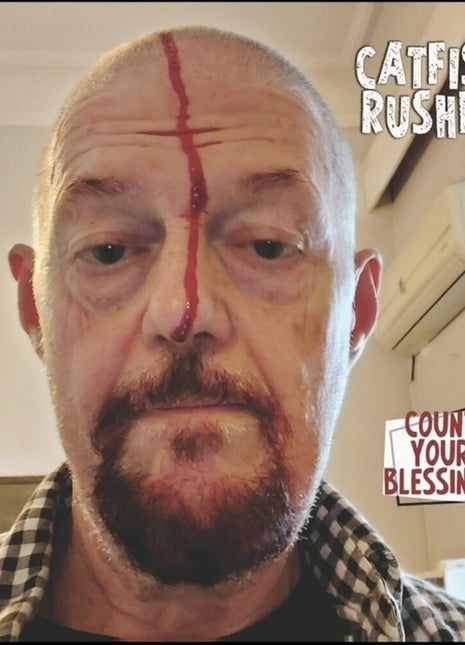 the album cover for Catfish Rushdie - Count Your Blessings