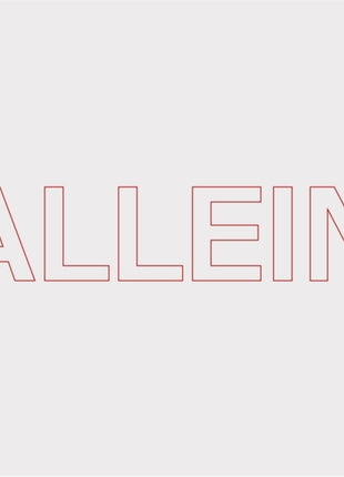 the album cover for Quarks - Allein