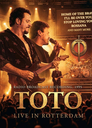 the album cover for Toto - Live In Rotterdam - Yellow [Colored Vinyl] (Ylw)
