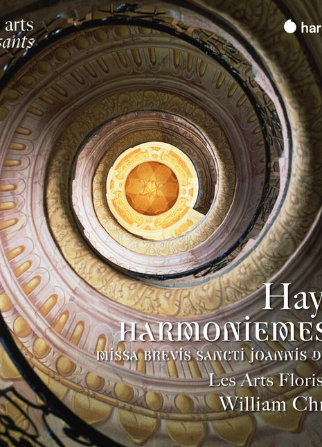 the album cover for Les Arts Florissants / William Christie - Haydn: Harmoniemesse