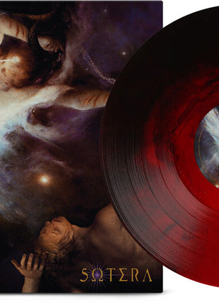 the album cover for Junius - Sotera - Ruby/Black Galaxy (Blk) [Colored Vinyl] (Ruby)