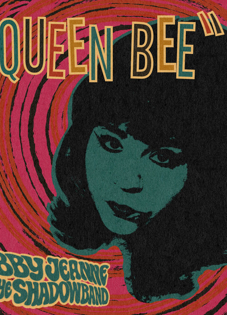 the album cover for Abby Jeanne  / Shadowband - Queen Bee / Baby Come Love Me