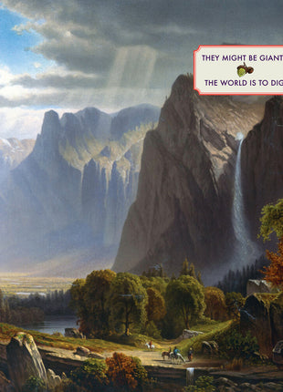 the album cover for They Might Be Giants - World Is To Dig
