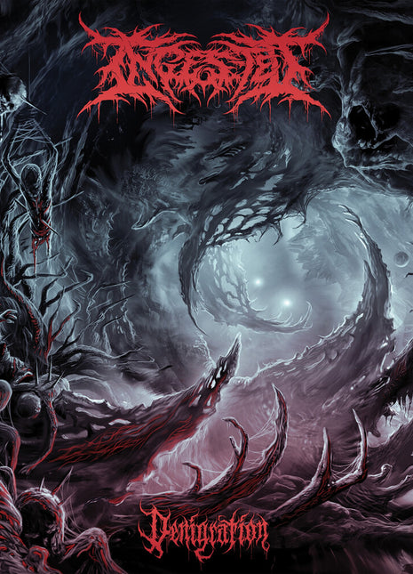 the album cover for Ingested - Denigration
