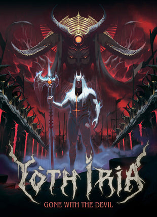 the album cover for Youth Iria - Gone With The Devil