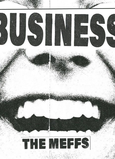the album cover for The Meffs - Business