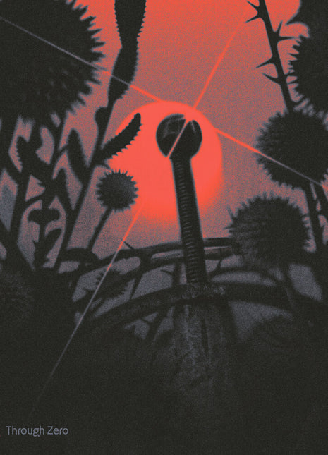 the album cover for Elder - Through Zero