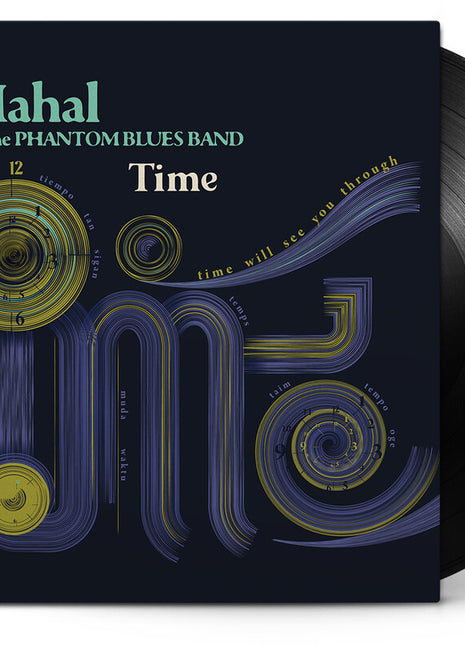the album cover for Taj Mahal & The Phantom Blues Band - Time