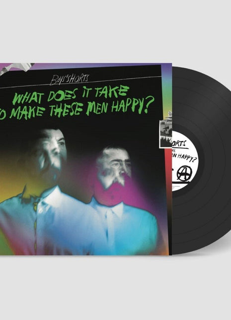 the album cover for Boys' Shorts - What Does It Take To Make These Men Happy?
