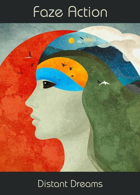 the album cover for Faze Action - Distant Dreams