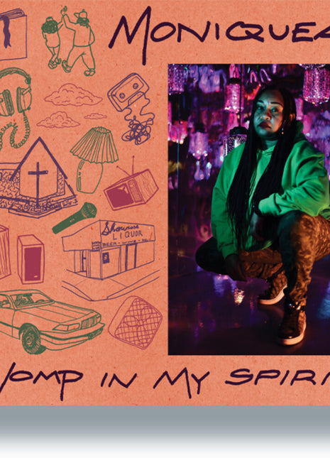 the album cover for Moniquea - Womp In My Spirit