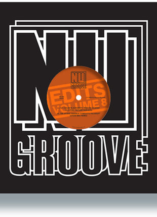 the album cover for Nu Groove Edits Vol. 8 / Various - Nu Groove Edits Vol. 8 / Various