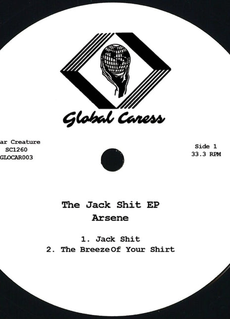 the album cover for Arsene - The Jack Shit