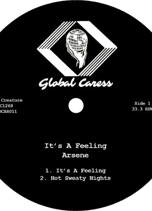 the album cover for Arsene - It's A Feeling