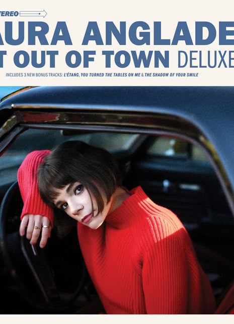the album cover for Laura Anglade - Get Out Of Town [Deluxe] [Digipak]