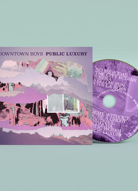 the album cover for Downtown Boys - Public Luxury [Digipak]