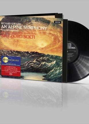 the album cover for R Strauss  / Solti,Sir Georg / Bavarian Rso - R. Strauss: Eine Alpensinfonie Op 64 (Uk)