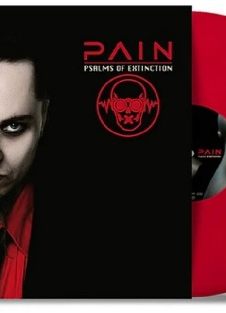 the album cover for Pain - Psalms Of Extinction [Colored Vinyl] (Red) [Indie Exclusive] [Remastered]
