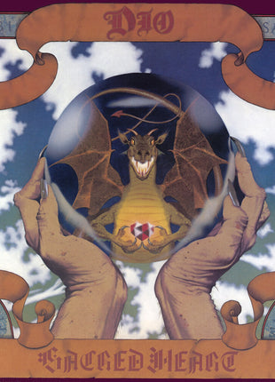 the album cover for Dio - Sacred Heart [Colored Vinyl] (Ylw)