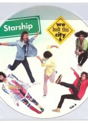 the album cover for Starship - We Built This City (Pict)