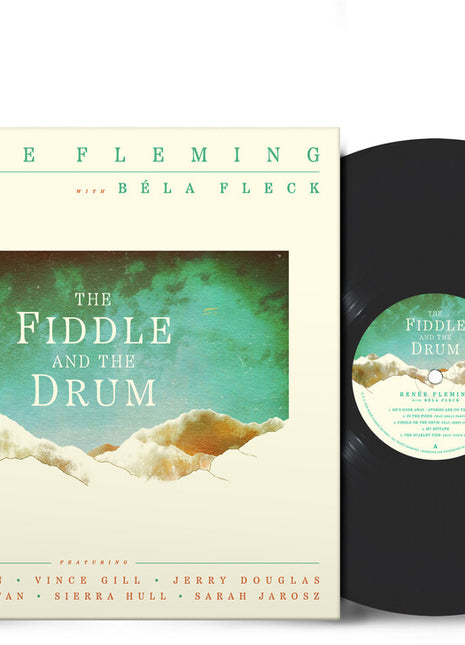 the album cover for Renee Fleming - The Fiddle and the Drum