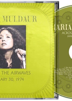 the album cover for Maria Muldaur - Across The Airwaves