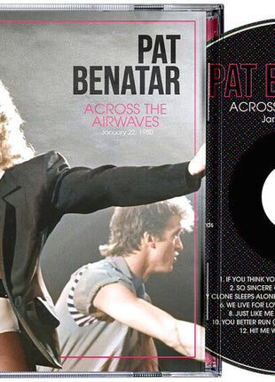 the album cover for Pat Benatar - Across The Airwaves