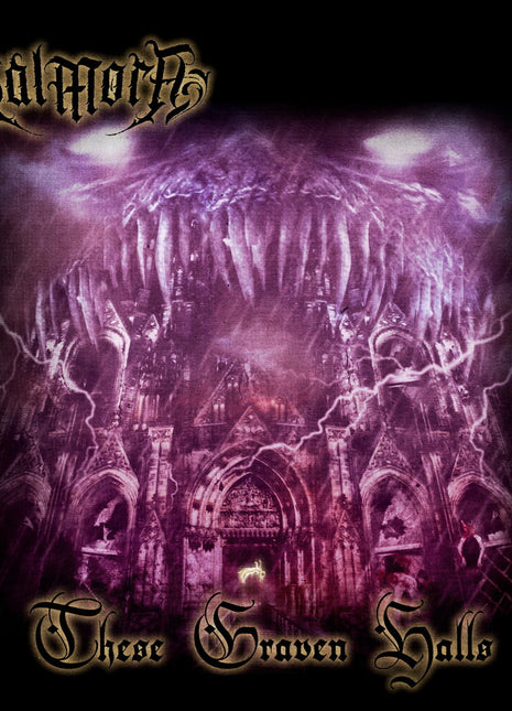the album cover for Balmora - These Graven Halls