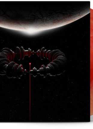 the album cover for Muse - The WOW! Signal [Indie Exclusive Galaxy Marble Red + Gray]