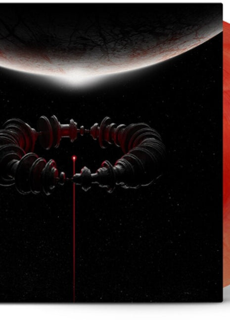 the album cover for Muse - The WOW! Signal [Indie Exclusive Galaxy Marble Red + Gray]