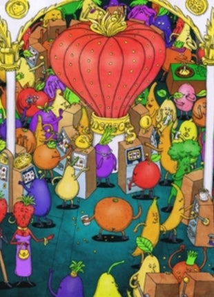 the album cover for Dance Gavin Dance - Jackpot Juicer