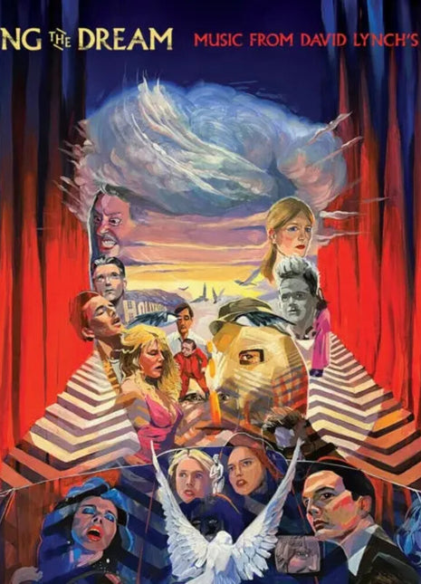 the album cover for Living the Dream: Music From Films of David Lynch - Living The Dream: Music From The Films Of David Lynch / Various - Limited 180-Gram Red Colored Vinyl