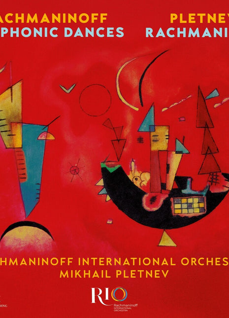 the album cover for Rachmaninoff International Orchestra - Rachmaniana & Rachmaninoff: Symphonic Dances