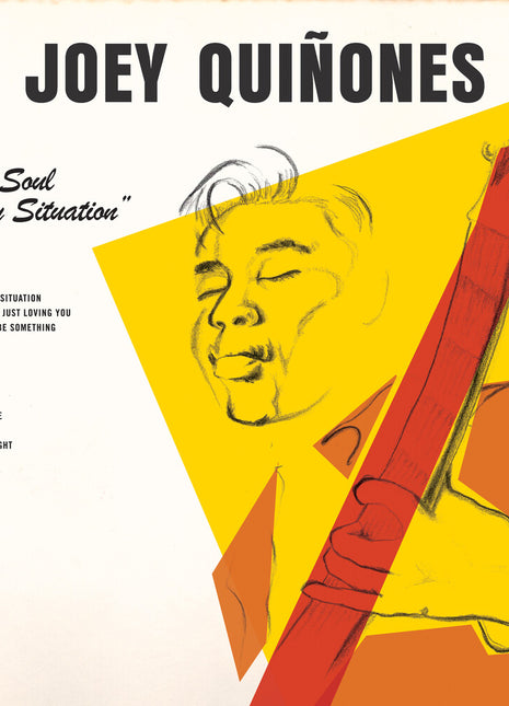 the album cover for Joey Quinones - Inna Soul Steady Situation