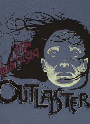 the album cover for Nina Nastasia - Outlaster - Red [Colored Vinyl] (Red)