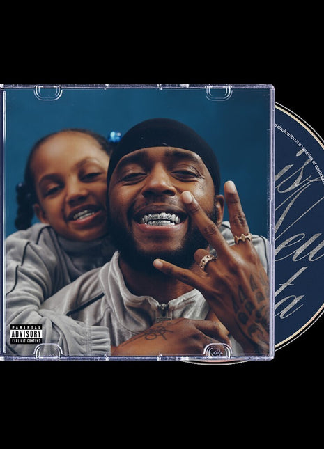 the album cover for 6lack - Love is the New Gangsta