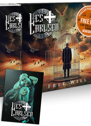 the album cover for Les Carlsen - Free Will