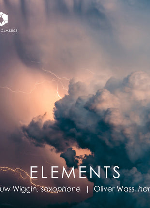 the album cover for Huw Wiggin  / Wass,Oliver - Elements