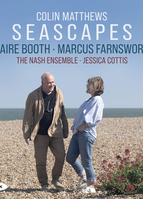 the album cover for Claire Booth  / Farnsworth,Marcus - Seascapes