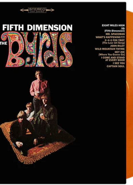 the album cover for Byrds - Fifth Dimension [Colored Vinyl] [Limited Edition] [180 Gram] (Org) (Hol)