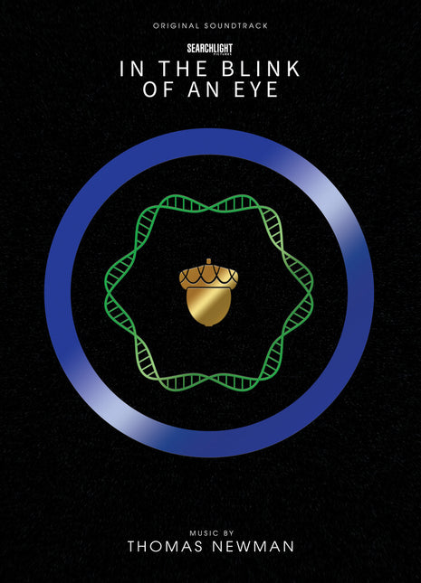 the album cover for Thomas Newman - In The Blink Of An Eye - O.S.T.